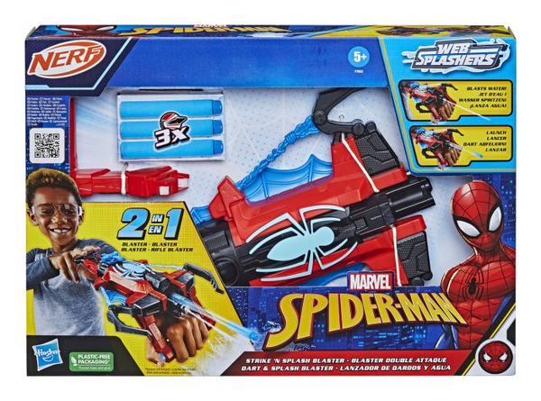 Nerf Marvel Spider-Man Strike 'n Splash Blaster