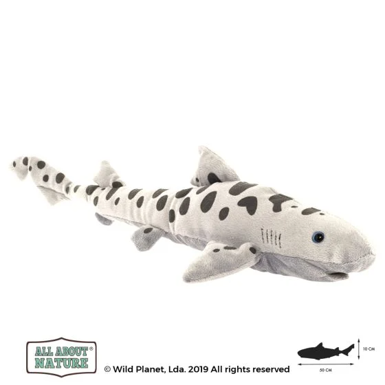 All About Nature 40cm Leopard Shark Plush