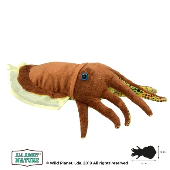 All About Nature 30cm Cuttlefish Plush
