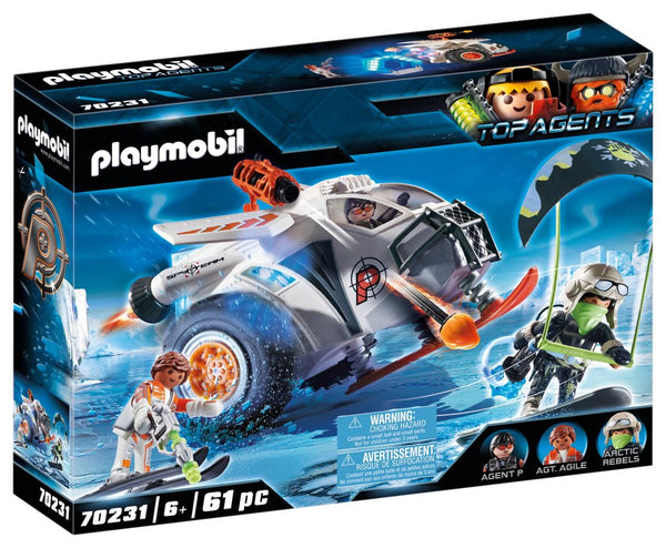 Playmobil Top Agents V Spy Team Snow Glider