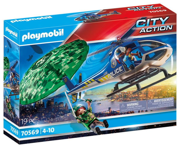 Playmobil City Action Police Parachute 