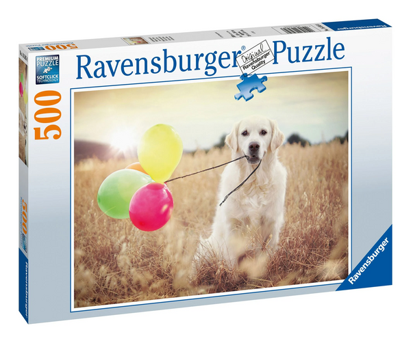 Ravensburger Balloon Dog Party 500 Piece Jigsaw Puzzle