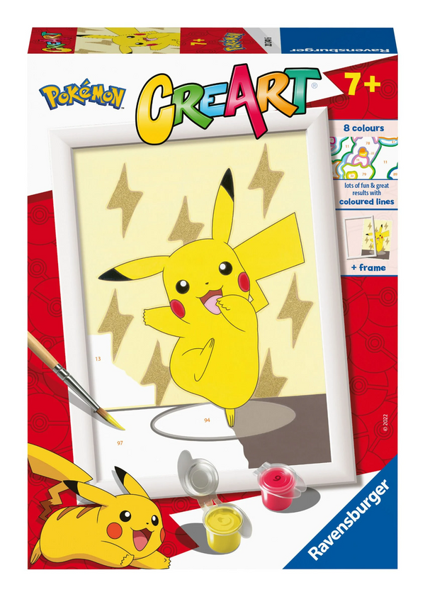 CreArt Paint by Numbers Pokemon