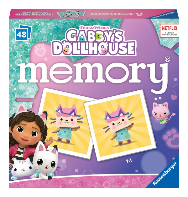 Gabby's Dollhouse Mini Memory Game