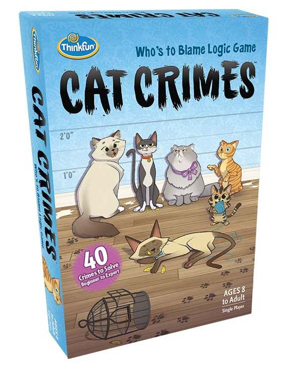 Cat Crimes Who’s To Blame Logic Game
