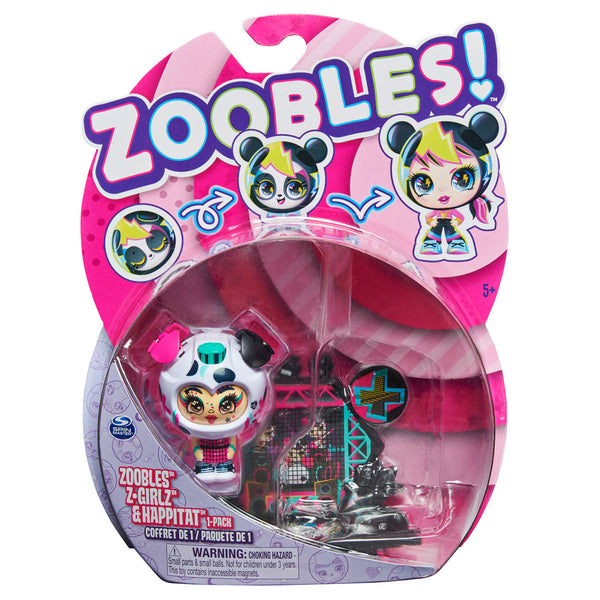 Zoobles Zooble Girl Happitat - Ruff Roxy Figure