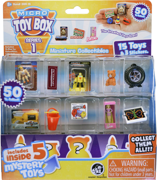 Micro Toybox 15 Pack (Assortment)