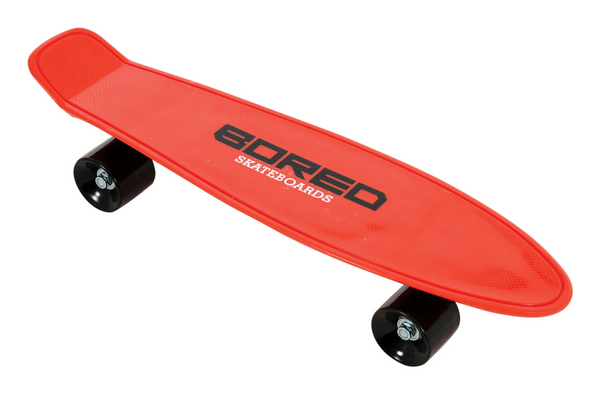 Bored Cruiser X Skateboard Red