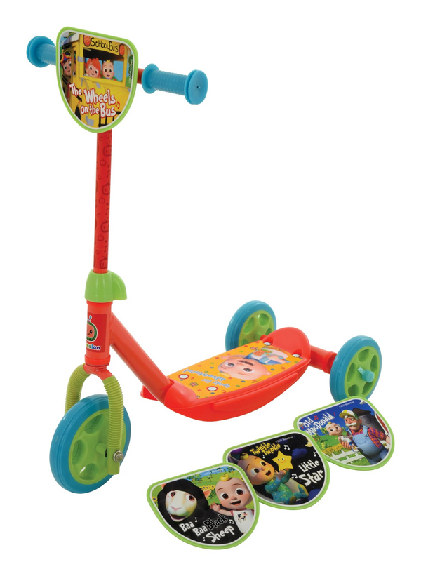 Cocomelon Switch It Multi Character Tri-Scooter