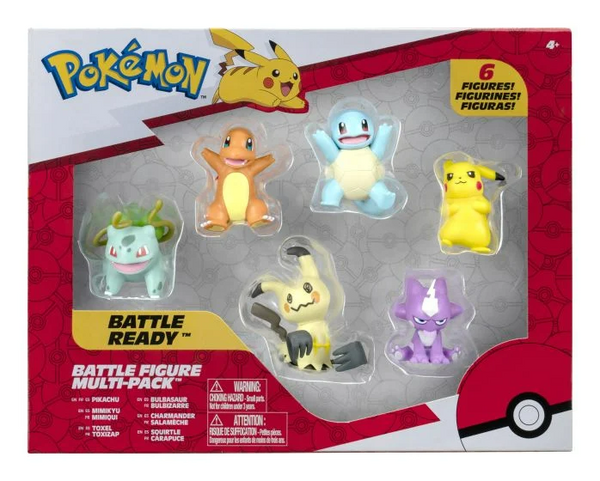 Pokemon Battle Figure Multipack 6 Pack