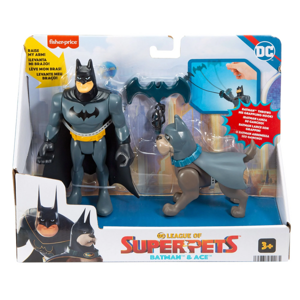 DC League of Super Pets Batman & Ace
