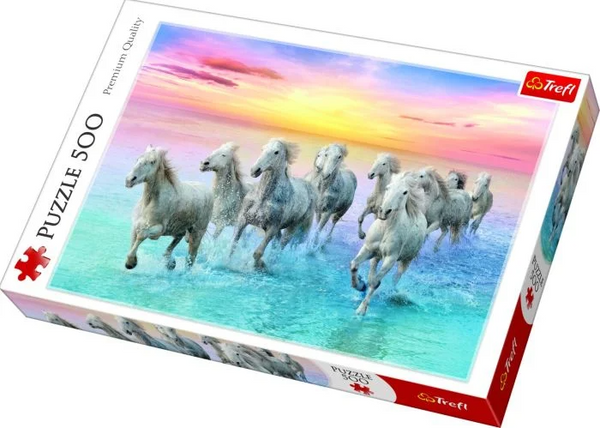 Galloping Horses 500 Piece Jigsaw Puzzle