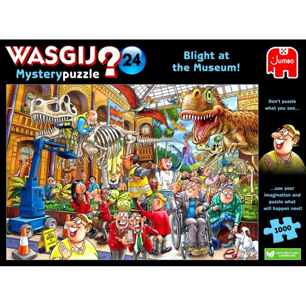 WASGIJ Mystery 24 - Blight at the Museum 1000 piece puzzle