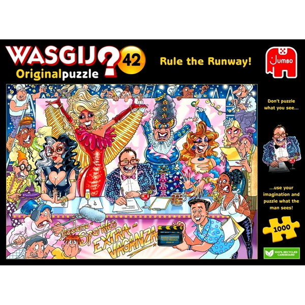 WASGIJ Original 42 - Rule the Runway 1000 piece puzzle