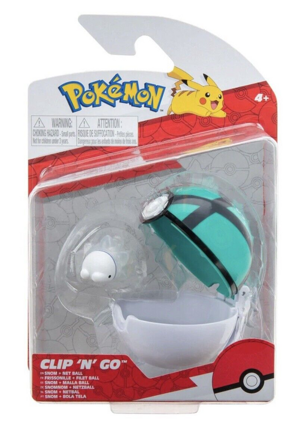 Pokemon Clip 'N' Go - Snom & Net Ball